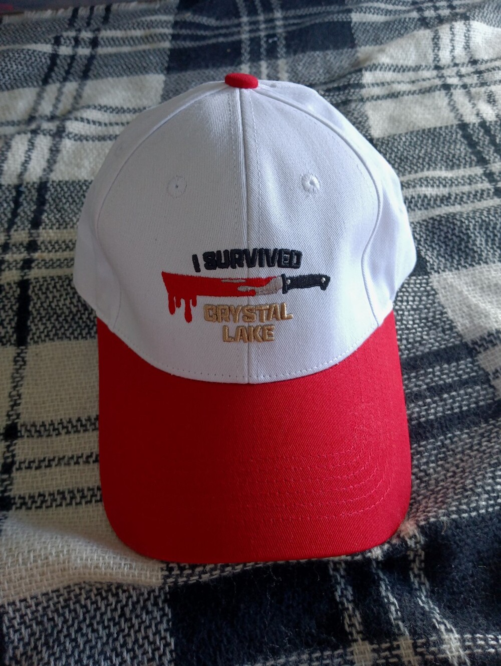 I Survived Crystal Lake Baseball Hat